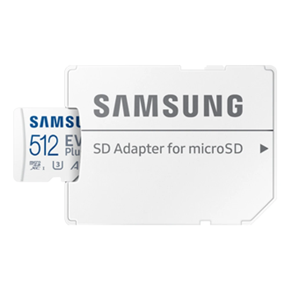 MicroSD Card EVO Plus 512GB | Samsung Canada