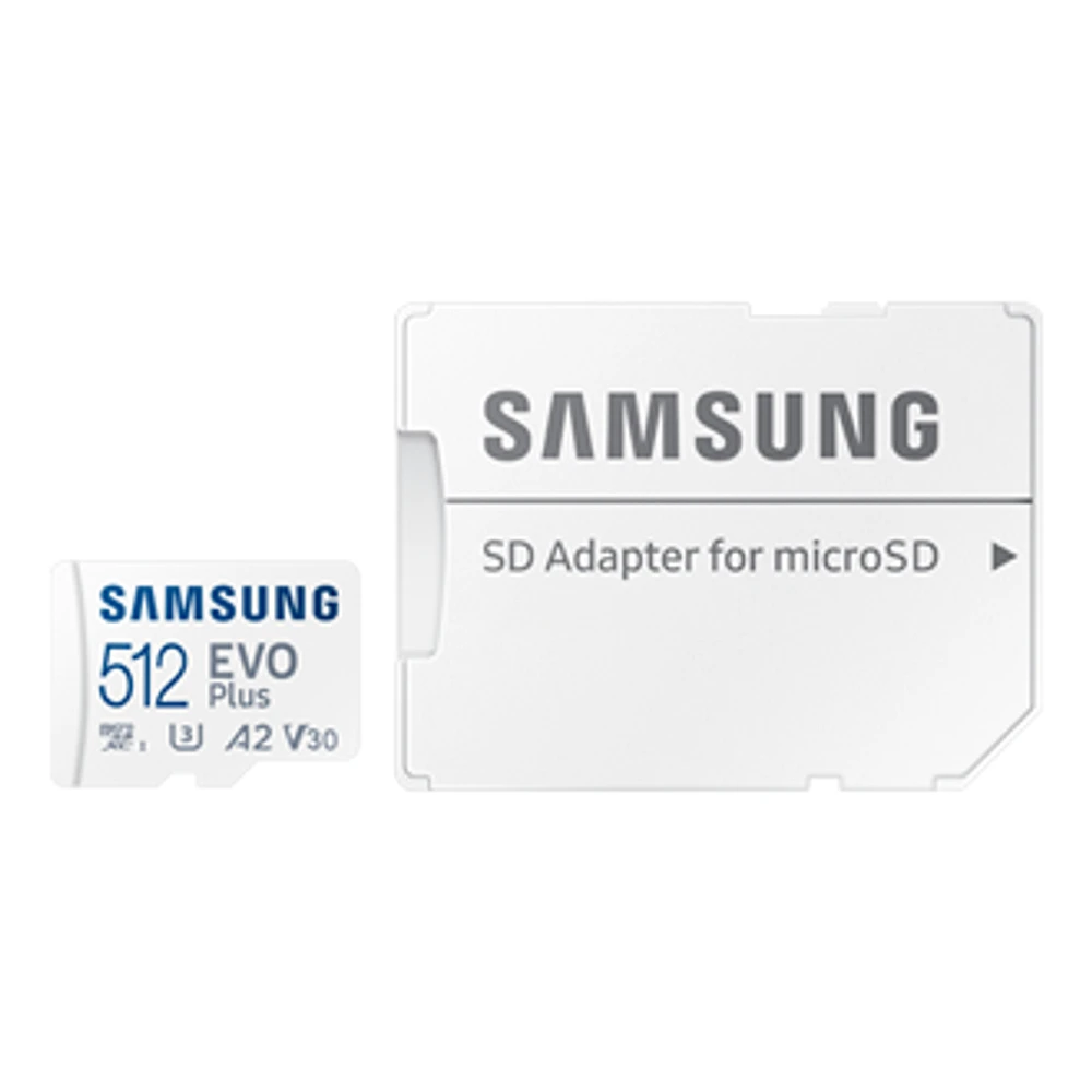 MicroSD Card EVO Plus 512GB | Samsung Canada