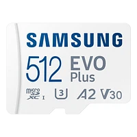 MicroSD Card EVO Plus 512GB | Samsung Canada