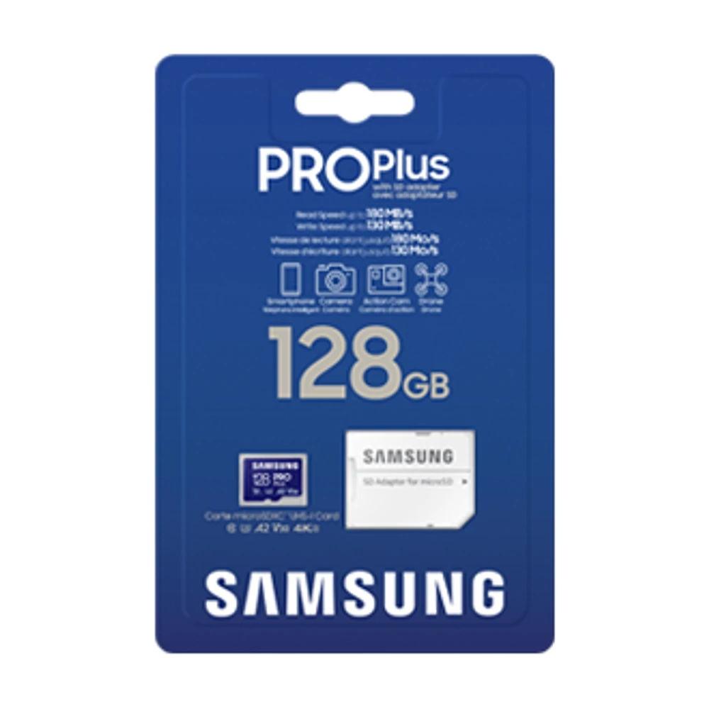 Samsung PRO Plus 128GB MicroSD Card | Samsung Canada