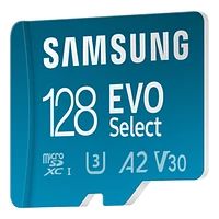 Samsung MicroSD Card EVO Select 128GB MB-ME128SA/AM | Samsung Canada