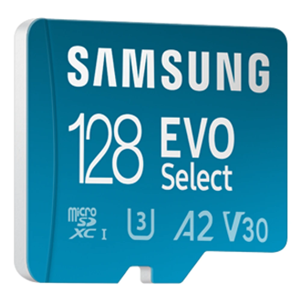 Samsung MicroSD Card EVO Select 128GB MB-ME128SA/AM | Samsung Canada