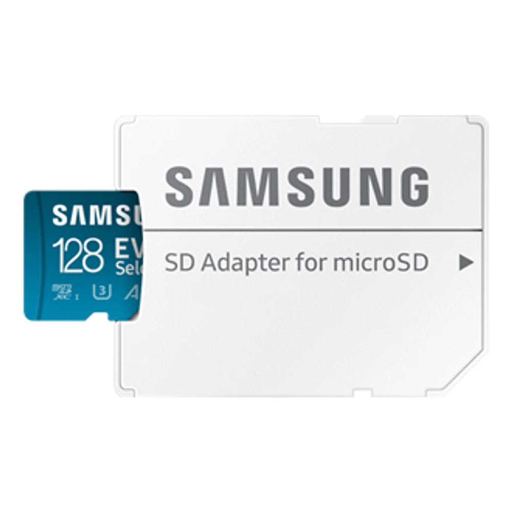 Samsung MicroSD Card EVO Select 128GB MB-ME128SA/AM | Samsung Canada