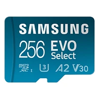 Samsung MicroSD Card EVO Select 256GB MB-ME256SA/AM | Samsung Canada