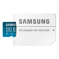 Samsung MicroSD Card EVO Select 512GB MB-ME512SA/AM | Samsung Canada