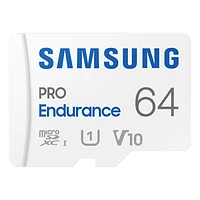 Samsung Pro Endurance 64GB MicroSD Card | Samsung Canada