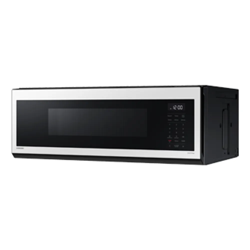 1.1 cu.ft. Bespoke Slim Over the Range Microwave with 400CFM | Samsung Canada