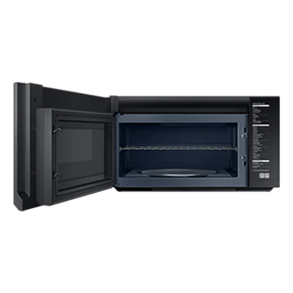 2.1 cu.ft. Over-the-Range Microwave with 400 CFM and Glass Touch Control | Samsung Canada