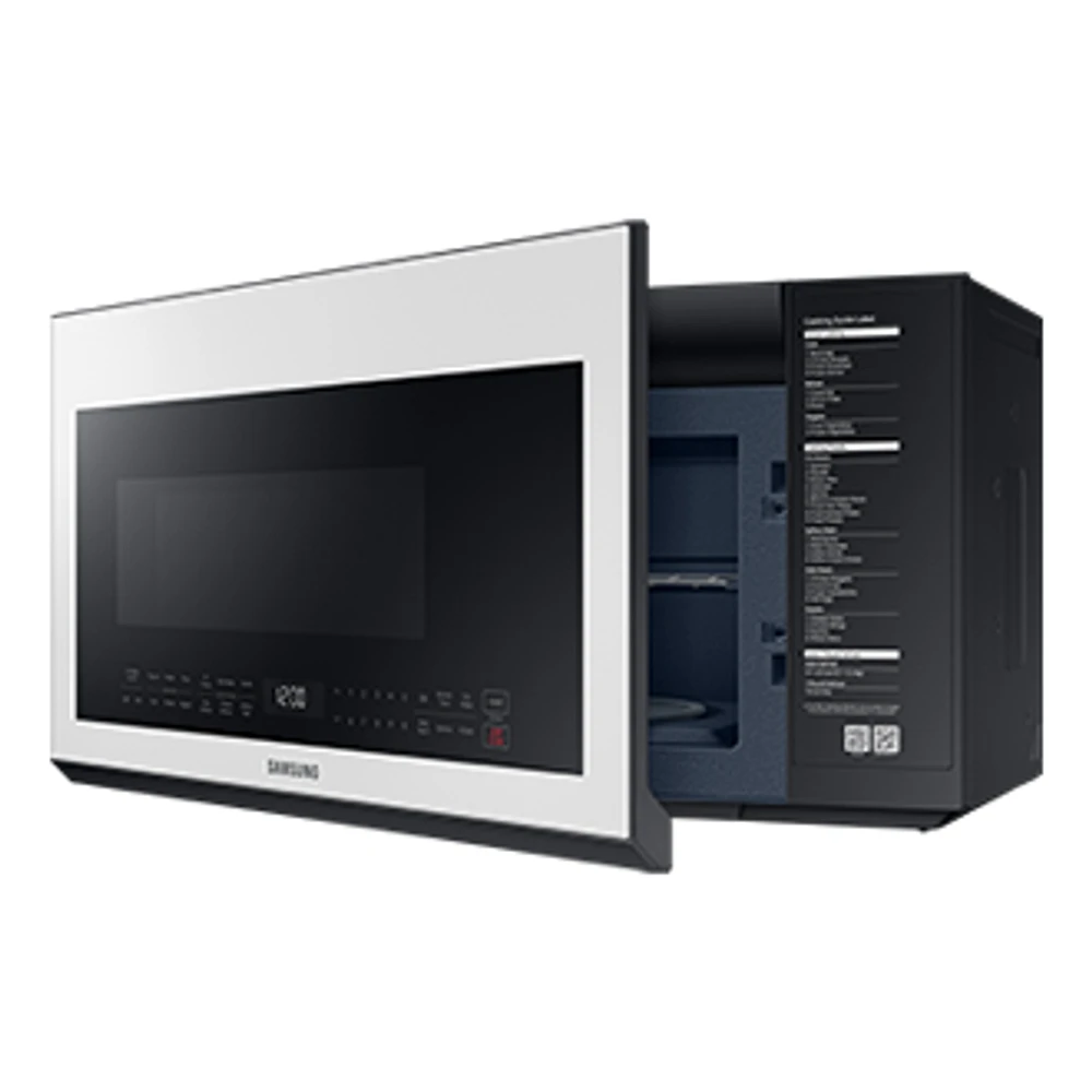 2.1 cu.ft. Over-the-Range Microwave with 400 CFM and Glass Touch Control | Samsung Canada