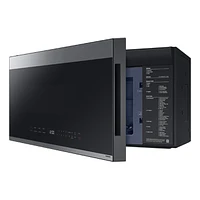 2.1 cu. ft. Over-the-Range Microwave with Edge to Edge Glass Display in Fingerprint Resistant Stainless Steel | Samsung Canada