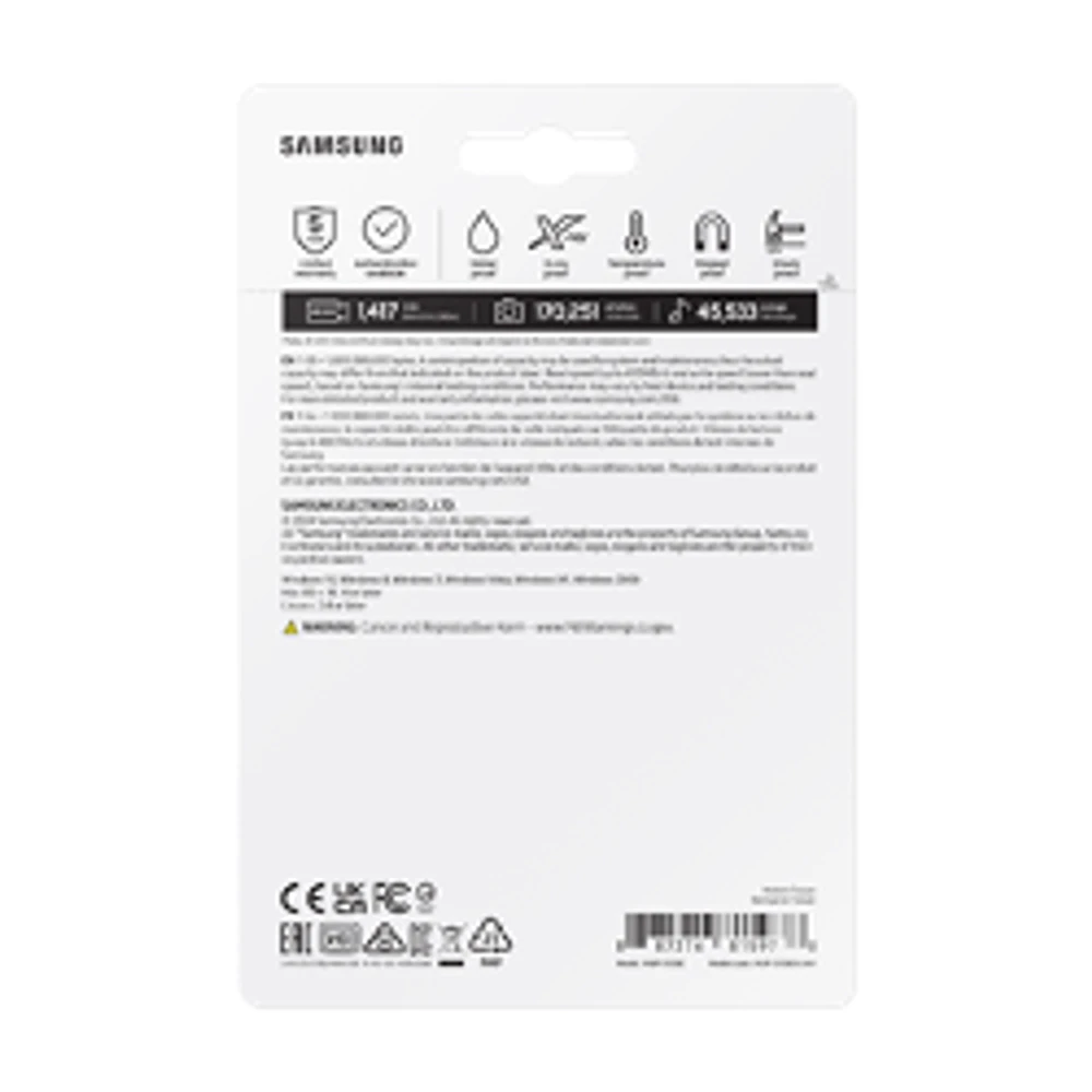 Samsung BAR Plus USB 3.1 Flash Drive Grey (256GB) | Samsung Canada