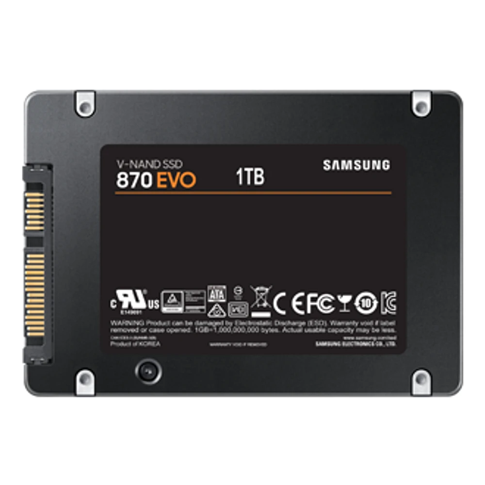 SSD 870 EVO SATA III 2.5 inch | Samsung Canada