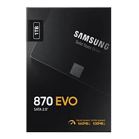 SSD 870 EVO SATA III 2.5 inch | Samsung Canada