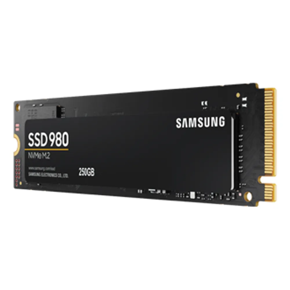 980 PCIe 3.0 NVMe M.2 SSD, 250 GB | Samsung Canada