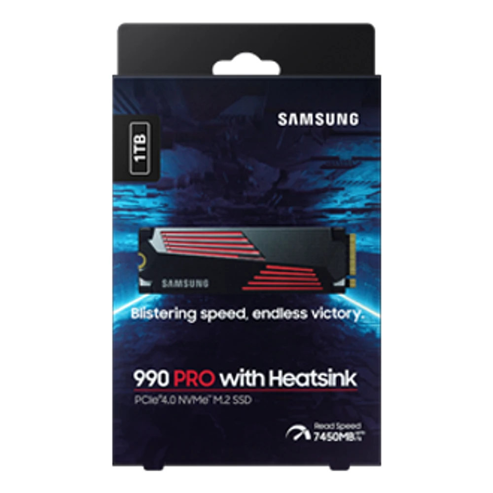 990 PRO with Heatsink PCIe 4.0 NVMe M.2 SSD TB | Samsung Canada