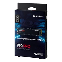 990 PRO PCIe 4.0 NVMe M.2 SSD MZ-V9P2T0B/AM | Samsung Canada