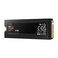 Samsung 990 PRO with Heatsink 4TB PCIe NVMe 4.0 M.2 Internal Solid State Drive SSD | Samsung Canada