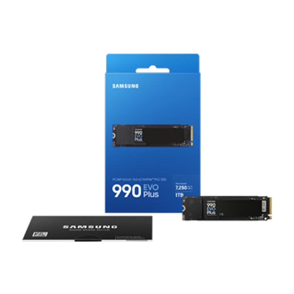 990 EVO Plus PCIe 4.0 NVMe M.2 SSD MZ-V9S1T0B/AM | Samsung Canada