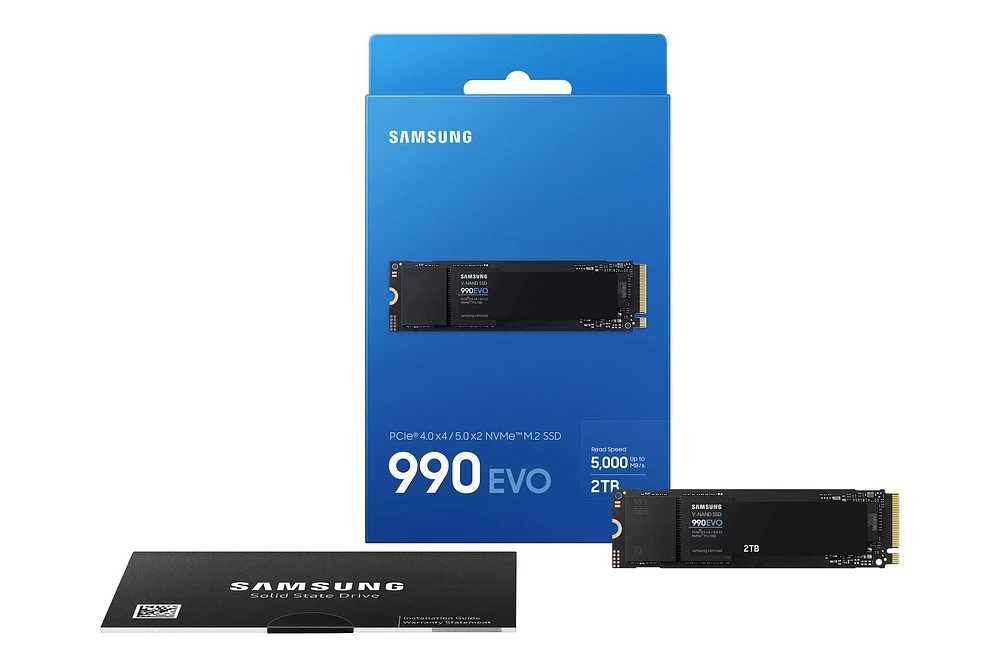 990 EVO Plus PCIe 4.0 NVMe M.2 SSD MZ-V9S2T0B/AM | Samsung Canada