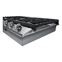 30" Smart Gas Cooktop with 22K BTU Dual Power Burner | Samsung Canada