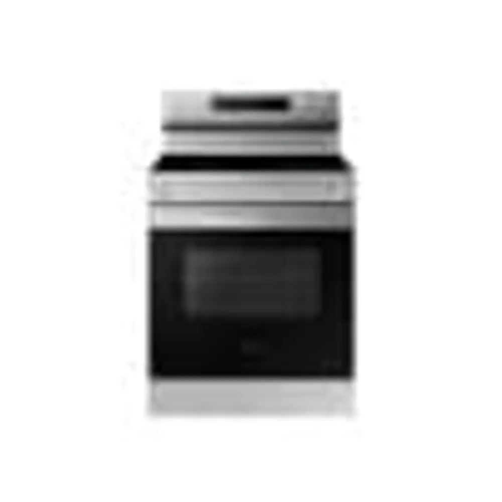 30" 6.3 cu. Ft. Smart Electric Freestanding Fan Convection Range with Air Fry | Samsung Canada