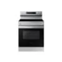 30" 6.3 cu. Ft. Smart Electric Freestanding Fan Convection Range with Air Fry | Samsung Canada