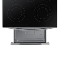 30" 6.3 cu. Ft. Smart Electric Freestanding Fan Convection Range with Air Fry | Samsung Canada