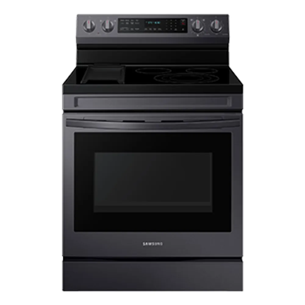 30" 6.3 cu. Ft. Smart Electric Freestanding True Convection Range with Air Fry | Samsung CA