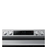 30" 6.3 cu. Ft. Smart Electric Freestanding True Convection Range with Air Fry | Samsung CA