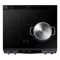 30" 6.3 cu. Ft. Smart Induction Slide-in True Convection Range with Smart Dial & Air Fry | Samsung Canada