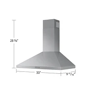 30" Wall Mount Hood | Samsung Canada