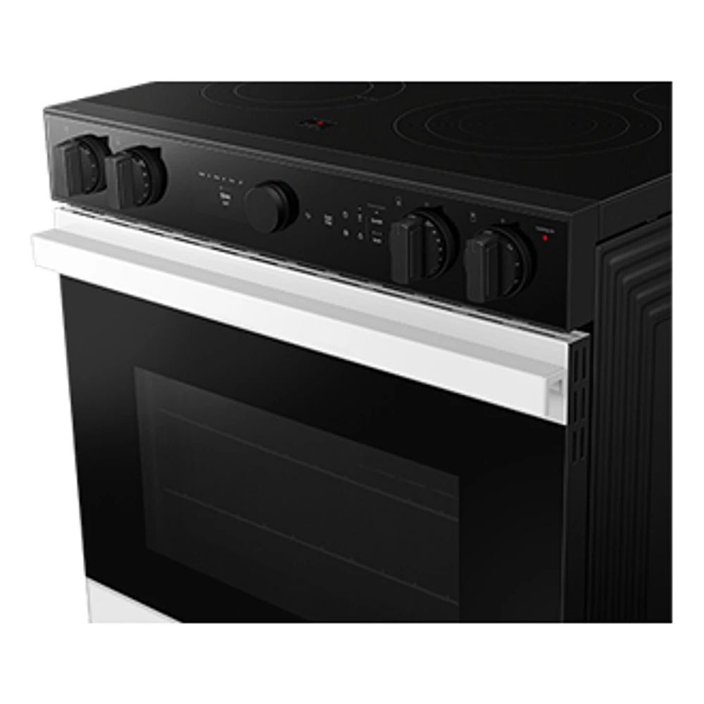 6.3 cu.ft. Electric Slide-In Range with Air Sous Vide | Samsung Canada