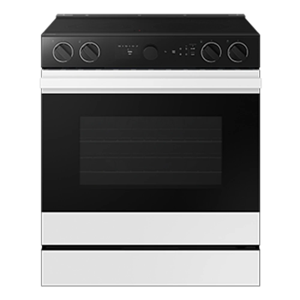 6.3 cu.ft. Electric Slide-In Range with Oven Camera | Samsung Canada