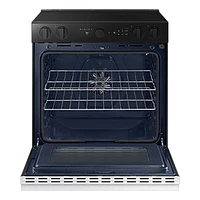 6.3 cu.ft. Electric Slide-In Range with Oven Camera | Samsung Canada