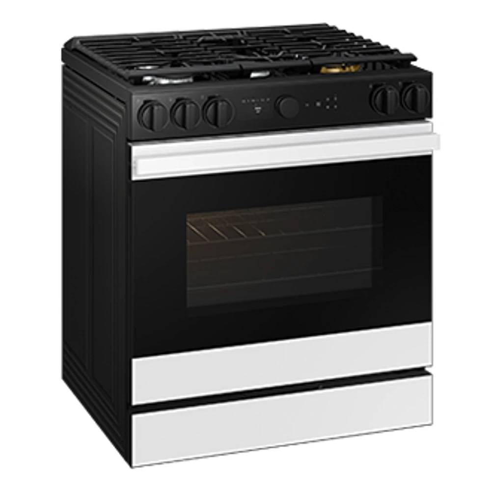 6.0 cu.ft. Gas Slide-In Range with Smart Oven Camera | Samsung Canada