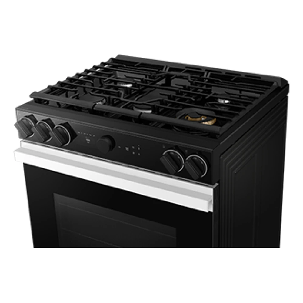 6.0 cu.ft. Gas Slide-In Range with Smart Oven Camera | Samsung Canada