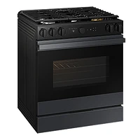 6.0 cu.ft. Gas Slide-In Range with Air Sous Vide | Samsung Canada