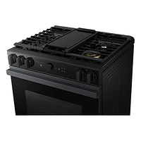 6.0 cu.ft. Gas Slide-In Range with Air Sous Vide | Samsung Canada