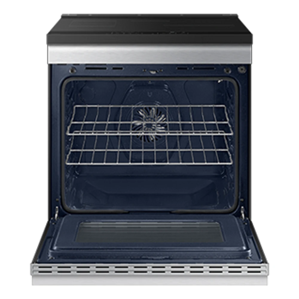 6.3 cu.ft. Induction Slide-In Range with Air Sous Vide NSI6DG9500SRAC | Samsung Canada