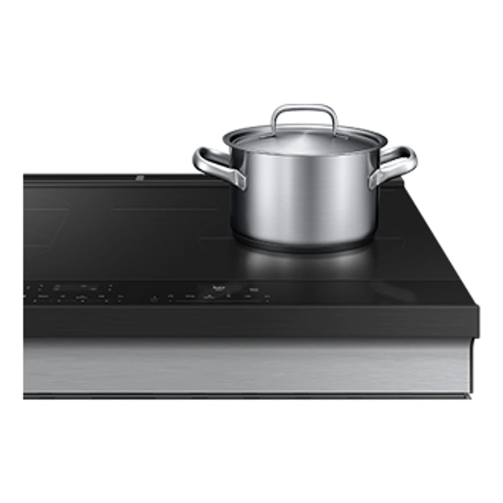 6.3 cu.ft. Induction Slide-In Range with Air Sous Vide NSI6DG9500SRAC | Samsung Canada