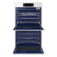 10.2 cu. Ft. Bespoke 7 Series Double Wall Oven with AI Camera, Flex Duo, and Steam Cook | Samsung Canada