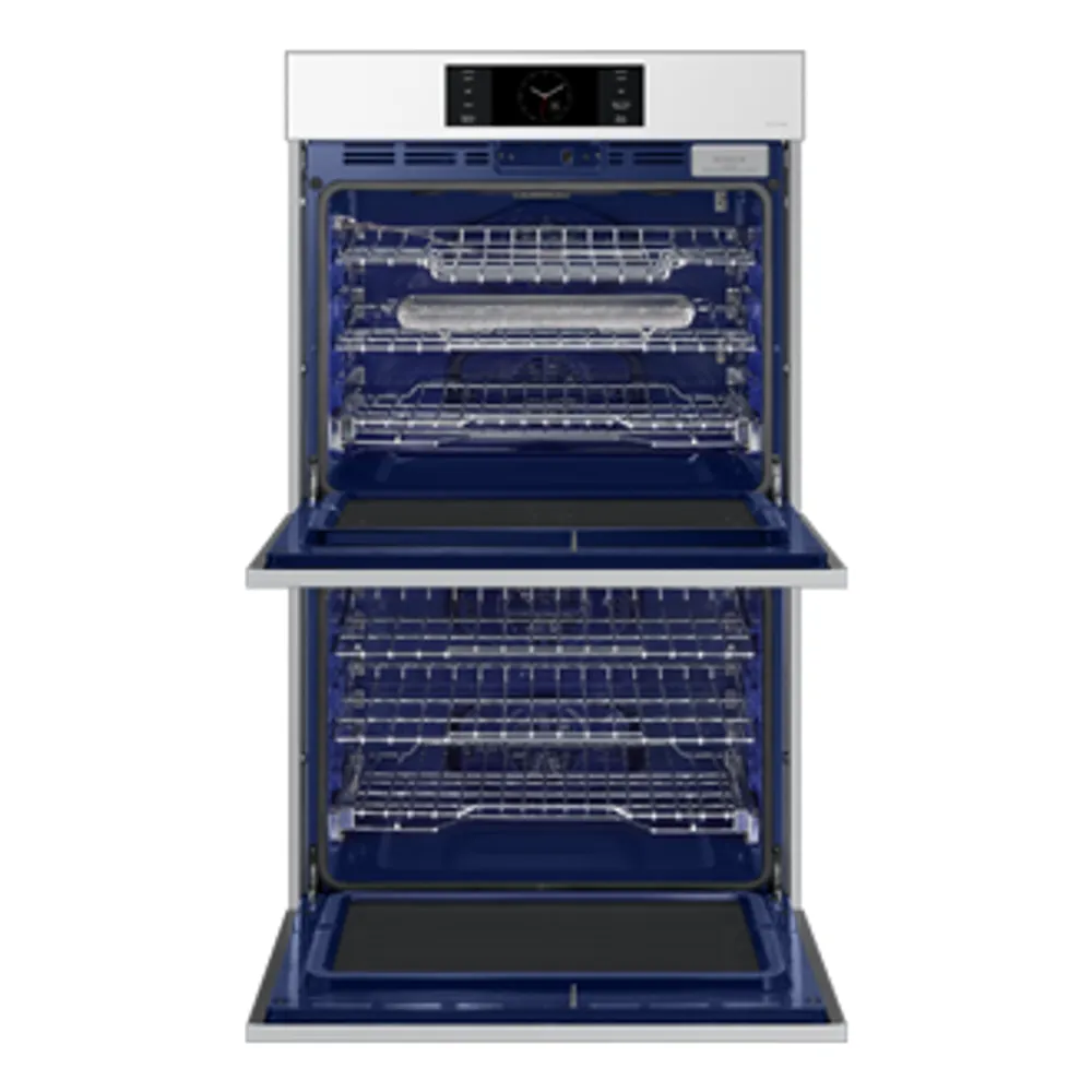 10.2 cu. Ft. Bespoke 7 Series Double Wall Oven with AI Camera, Flex Duo, and Steam Cook | Samsung Canada