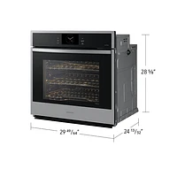 5.1 cu. Ft. 6 Series Single Wall Oven with SmartThings, Air Fry, and Air Sous Vide | Samsung Canada