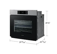 5.1 cu. Ft. 7 Series Single Wall Oven with AI Camera, Flex Duo, and Steam Cook | Samsung Canada