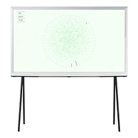 55 Inch The Serif LS01D QLED 4K 360 All Round Design Smart TV (2024) White | Samsung Canada