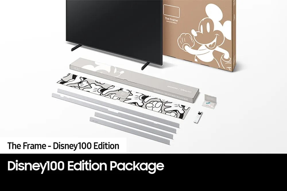 Inch The Frame TV Disney 100 Edition LS03B | Samsung Canada