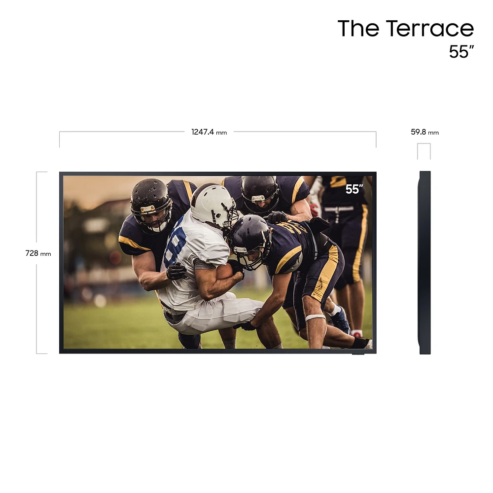 55" The Terrace 4K Outdoor TV LST7T | Samsung Canada