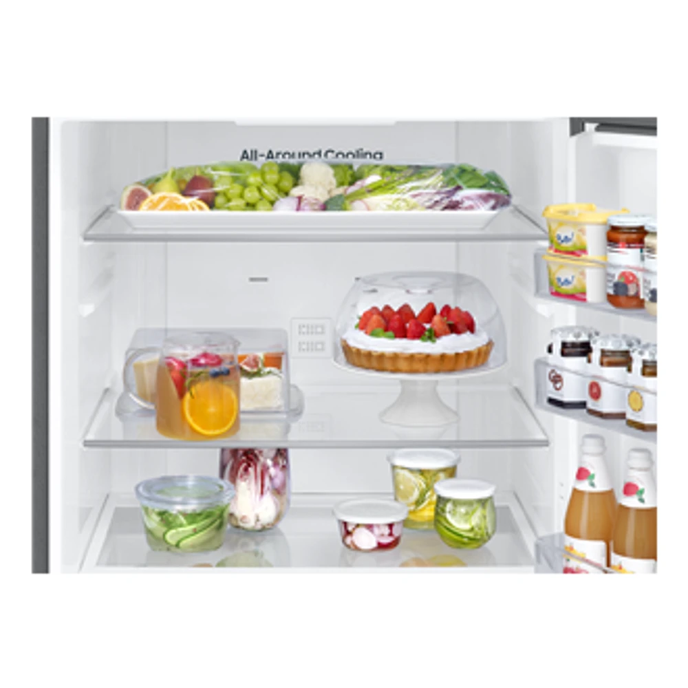 30" 16 cu.ft. Counter Depth Bottom Mount Refrigerator | Samsung Canada