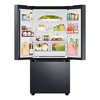 30 Inch French Door Fridge With Water Dispenser: Black | Samsung Canada