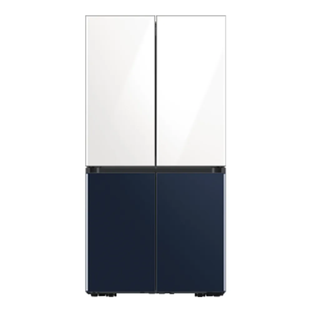 36" BESPOKE Counter-Depth 4-Door Flex French Door Refrigerators with Beverage Center™ | Samsung Canada